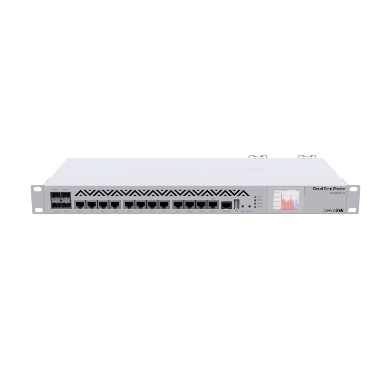 MikroTik CCR1036-12G-4S, Thiết bị cân bằng tải Router chịu tải 3000 user