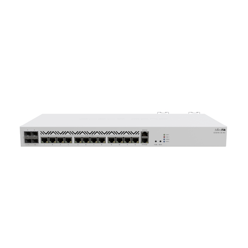 Thiết bị cân bằng tải router MikroTik CCR2116-12G-4S+ chịu tải 3000 user