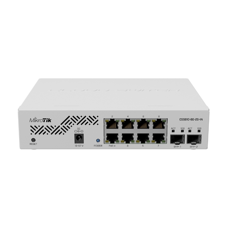 Switch MikroTik CSS610-8G-2S+IN