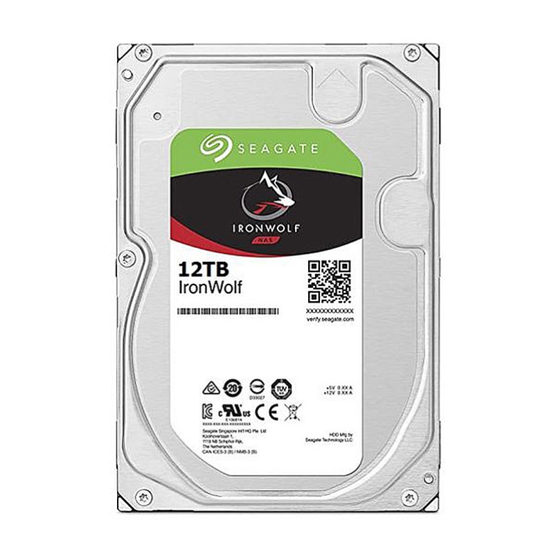 Ổ cứng HDD Seagate IronWolf 12TB (ST12000VN0008) 3.5 inch, 7200RPM, SATA, 256 MB Cache 