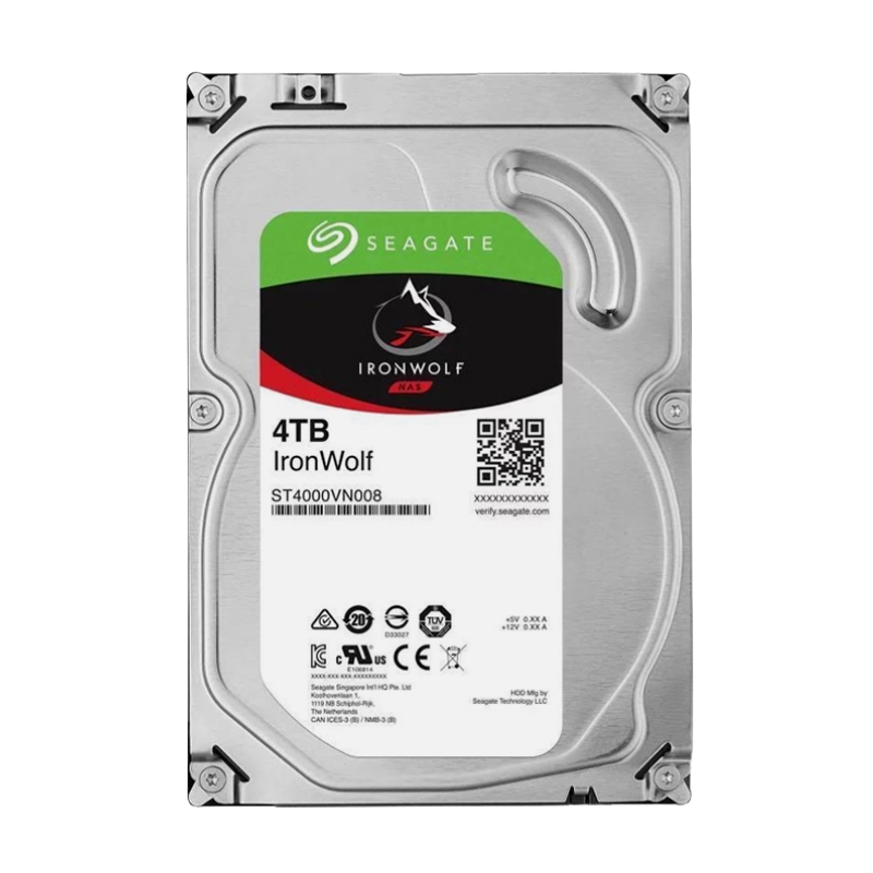 Ổ cứng HDD Seagate IronWolf 4TB (ST4000VN006) 3.5 inch, 5900RPM, SATA, 64MB Cache
