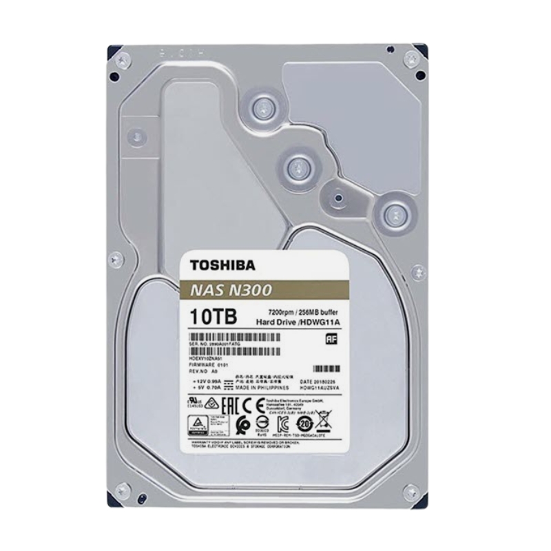 Ổ cứng NAS Toshiba N300 10TB HDWG11AUZSVA