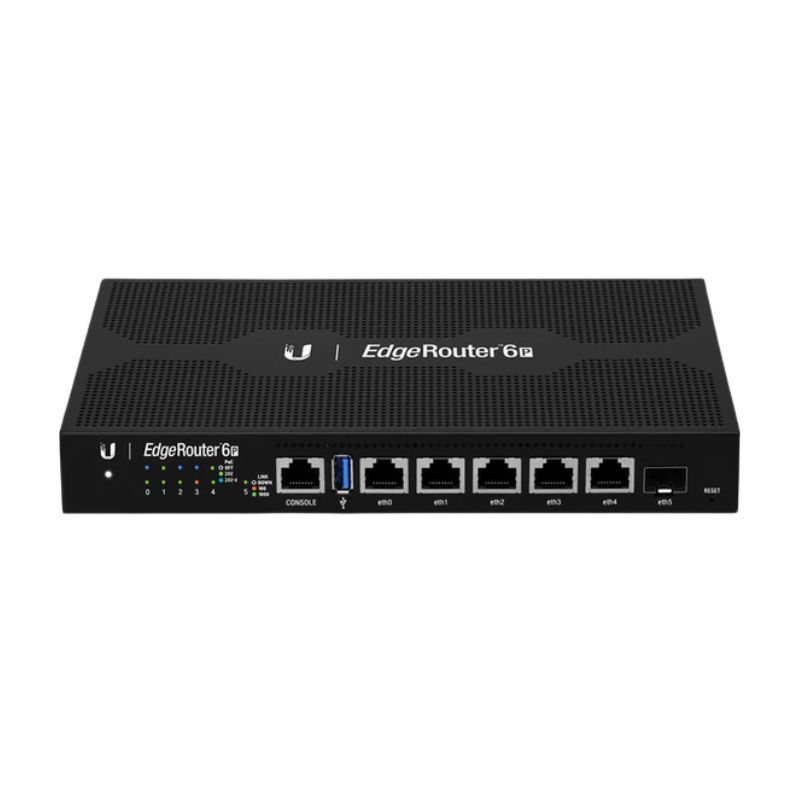 Thiết bị cân bằng tải Router Ubiquiti EdgeRouter 6P (ER-6P), 5-Ports Router Gigabit PoE, 1 SFP Ports