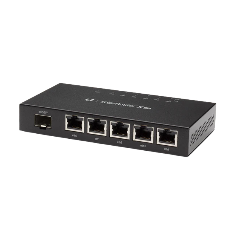 Thiết bị cân bằng tải Router Ubiquiti EdgeRouter X SFP (ER-X-SFP), 5-Ports Router Gigabit PoE, 1 SFP Ports
