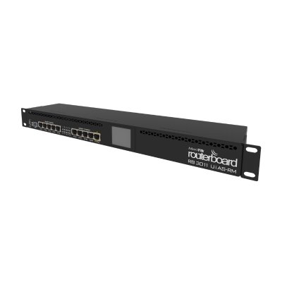MikroTik RB3011UiAS-RM, Thiết bị cân bằng tải Router chịu tải 300 user