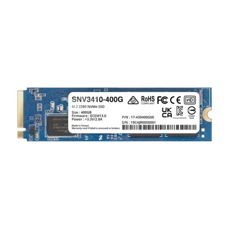 Ổ cứng SSD Synology 400GB M.2 2280 NVMe (SNV3410-400G)