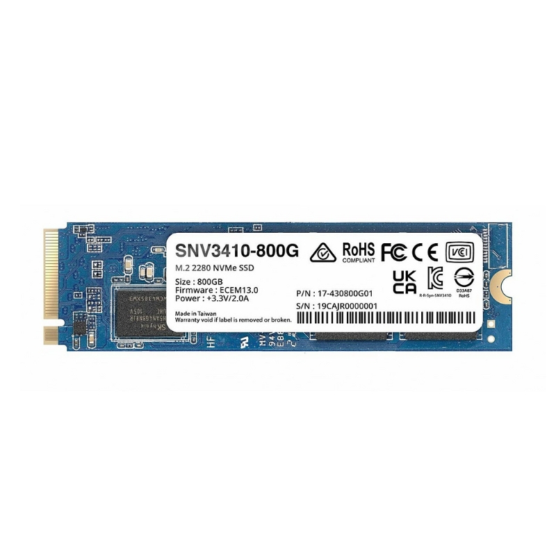 Ổ cứng SSD Synology 800G M.2 2280 NVMe (SNV3410-800G)