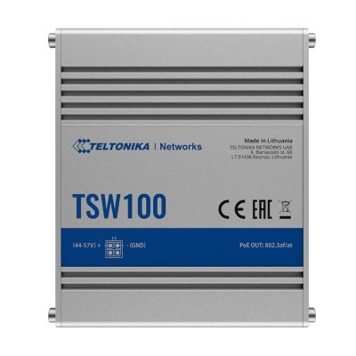 Switch PoE công nghiệp Teltonika TSW100 4 cổng PoE+ 120W