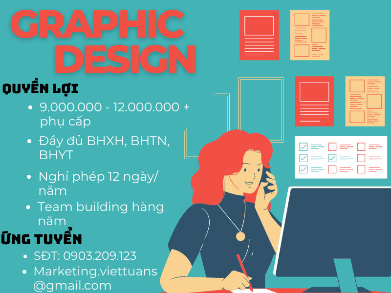 Việt Tuấn Tuyển Dụng Nhân Viên Thiết Kế Graphic Design