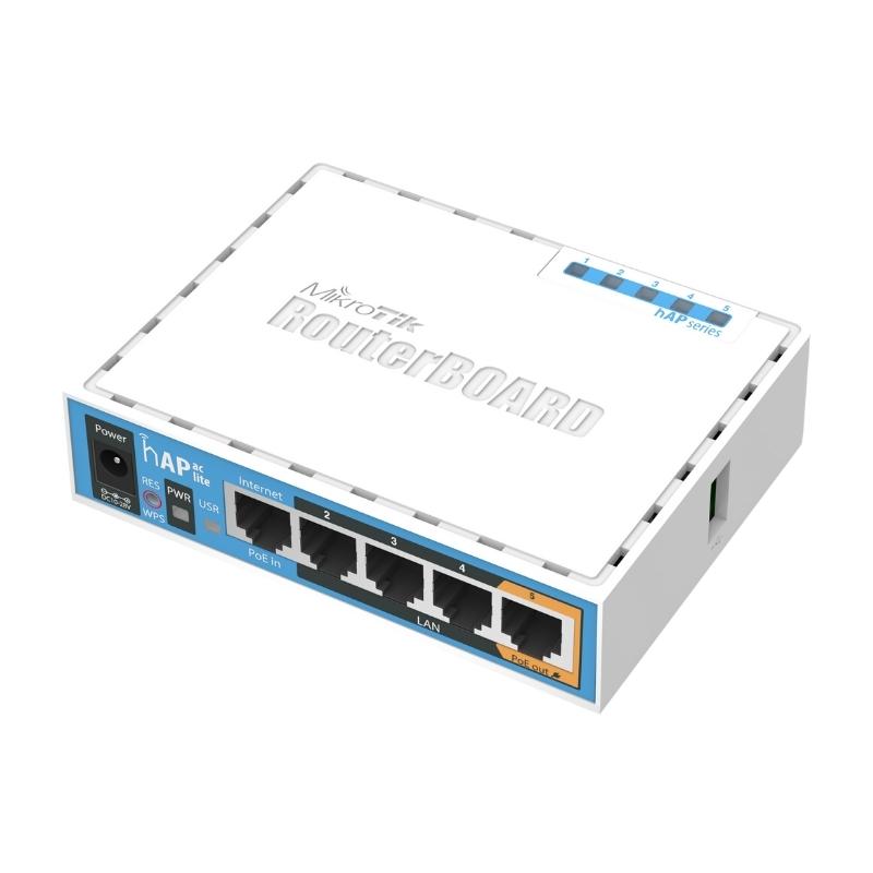 Router wifi MikroTik hAP ac lite (RB952Ui-5ac2nD)