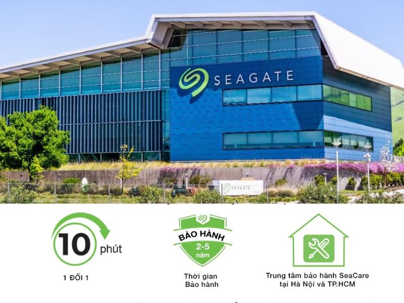 Chính sách và quy trình bảo hành của ổ cứng Seagate chính hãng tại Trung tâm bảo hành Seagate Việt Nam