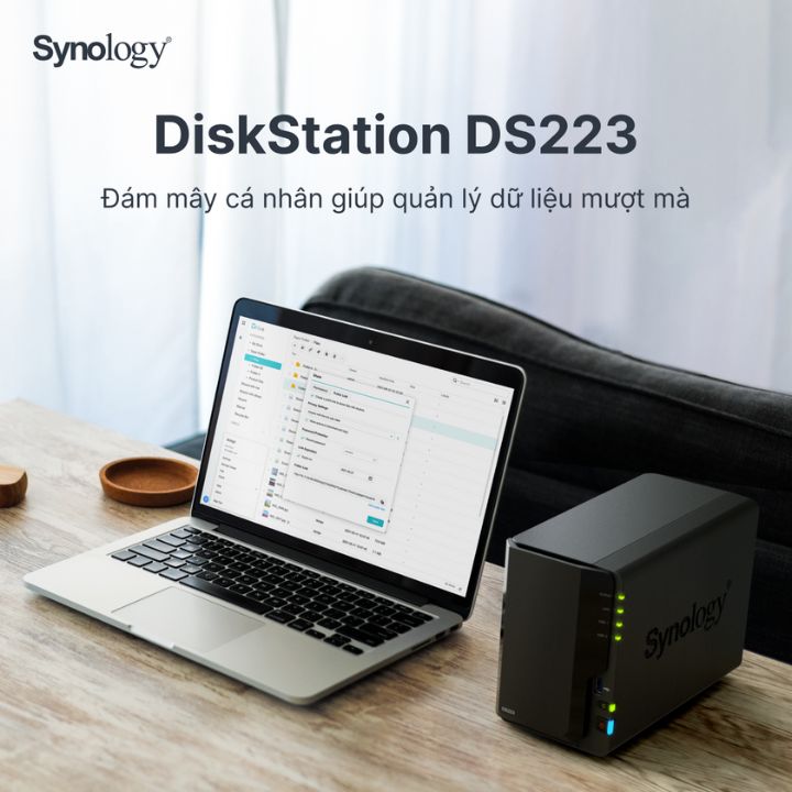 Thiết bị lưu trữ DiskStation DS223