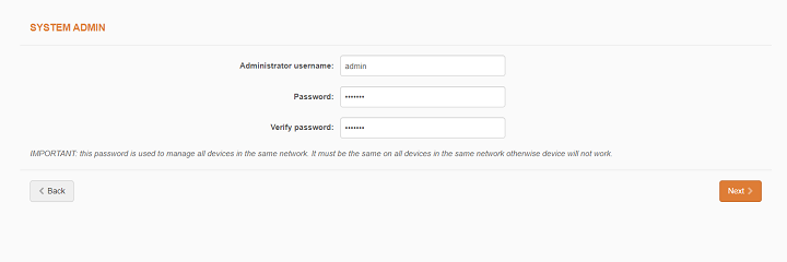 Đặt SSID và password cho thiết bị