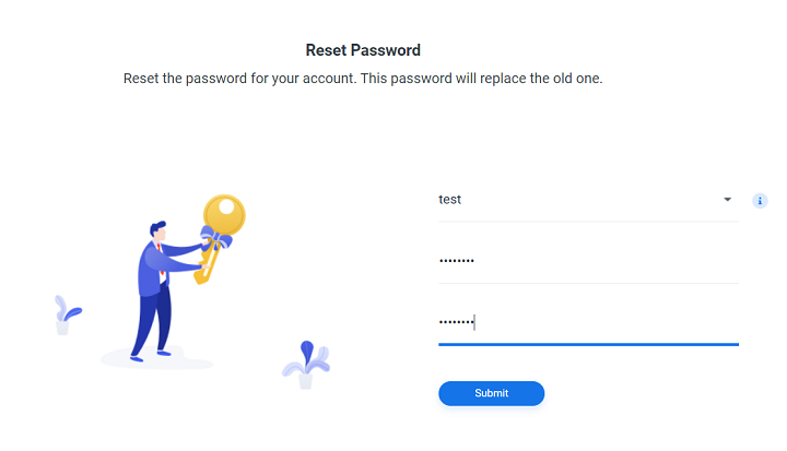 reset password NAS Synology
