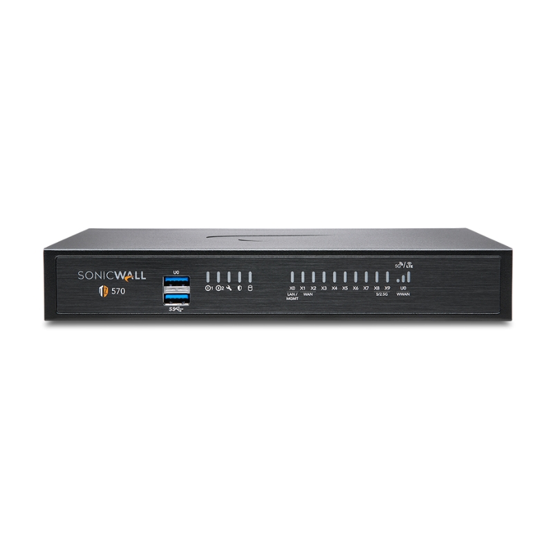 Firewall SONICWALL TZ570 WITH 8X5 SUPPORT 1YR (02-SSC-5859)