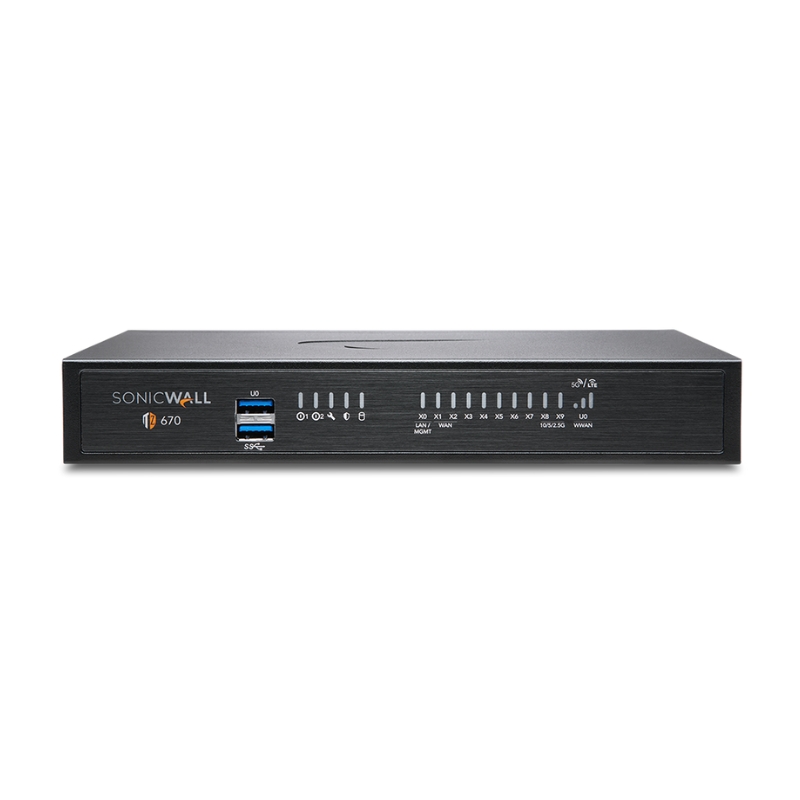 SonicWall 24X7 SUPPORT FOR TZ670 SERIES 1YR (02-SSC-5029)