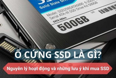 Ổ cứng SSD là gì? Nguyên lý hoạt động, ưu điểm, lưu ý khi mua SSD