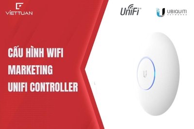 Hướng dẫn cấu hình WiFi Marketing trên bộ phát wifi UniFi với phần mềm UniFi Controller