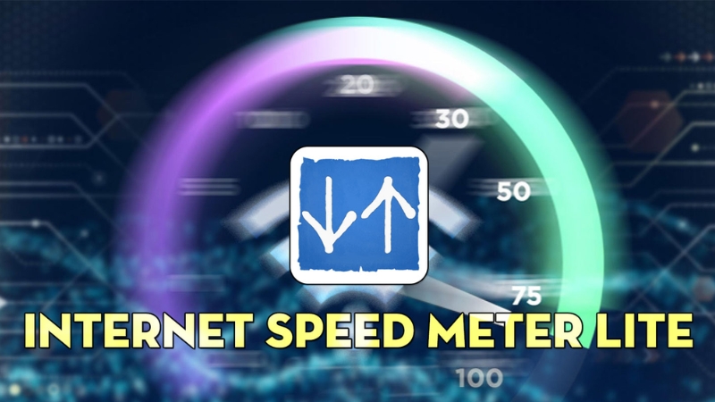 App kiểm tra tốc độ mạng Internet Speed Meter Lite