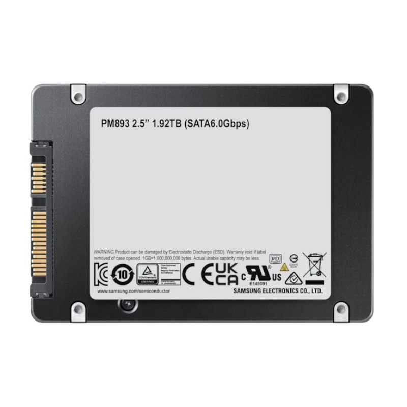 SSD Samsung PM893 1.92TB 2.5 SATA (MZ-7L31T900)