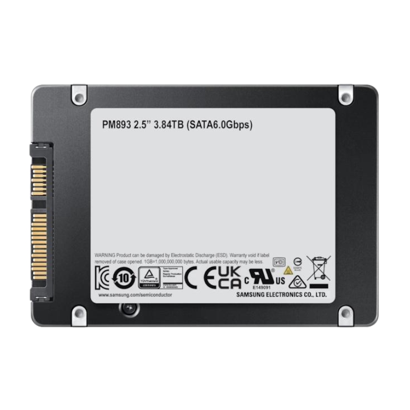 SSD Samsung PM893 3.84TB 2.5 SATA (MZ-7L33T800)
