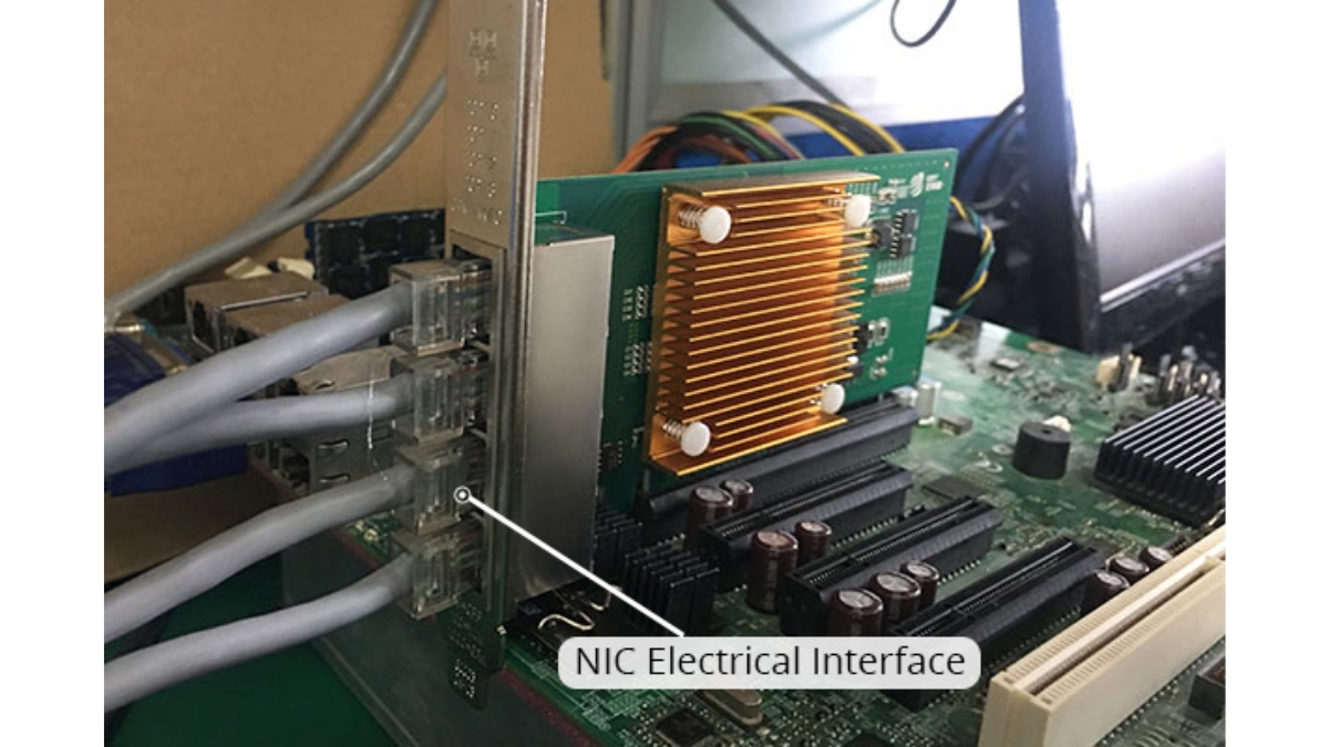 NIC kết nối bằng cáp Ethernet