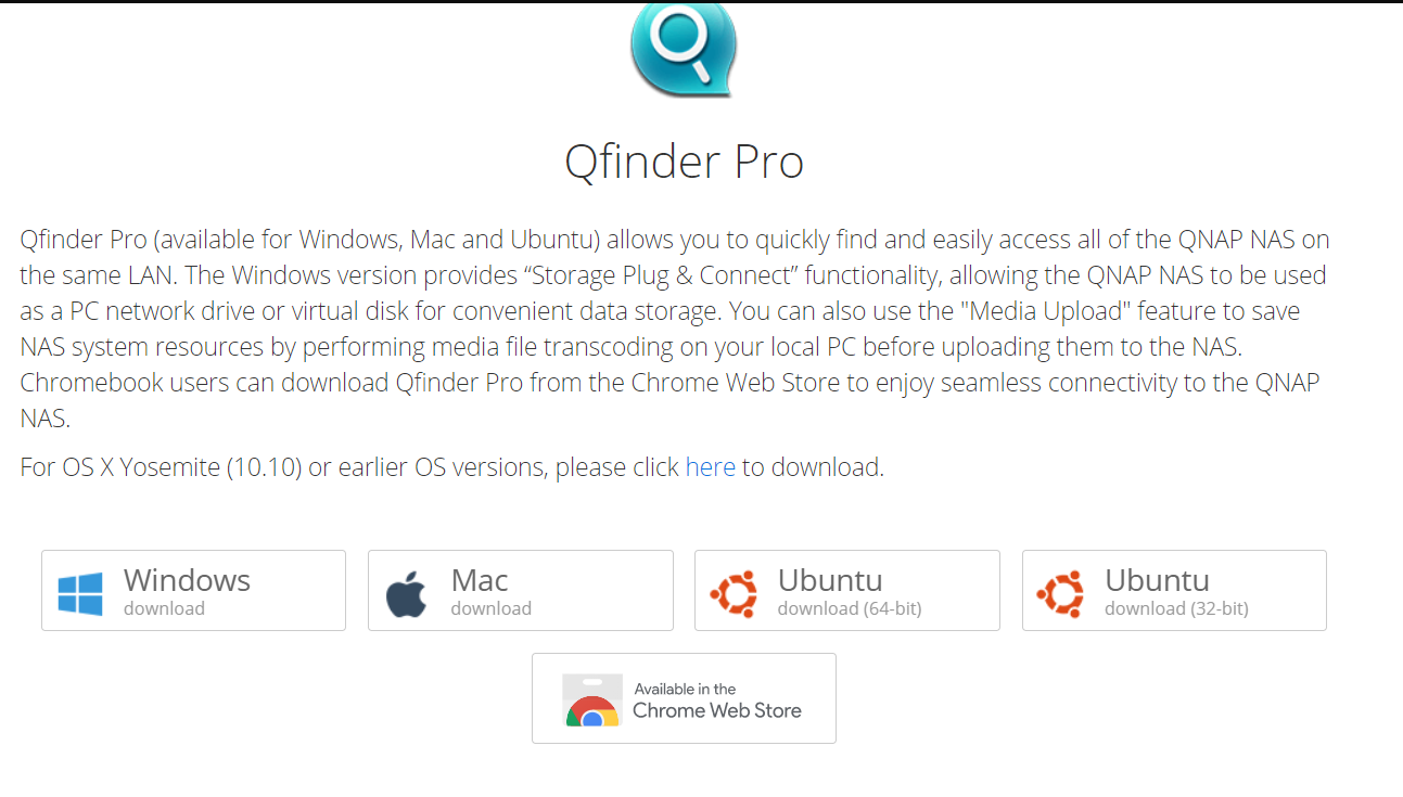 Cài đặt phần mềm Qfinder Pro