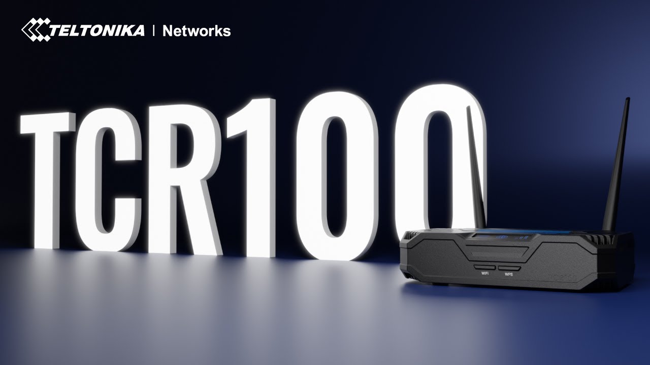Teltonika TCR100 cung cấp băng tần kép với tần số 2,4 GHz & 5,0 GHz