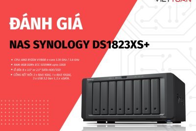 Giới thiệu tổng quan về thiết bị lưu trữ dữ liệu Synology DS1823xs+ mới ra mắt