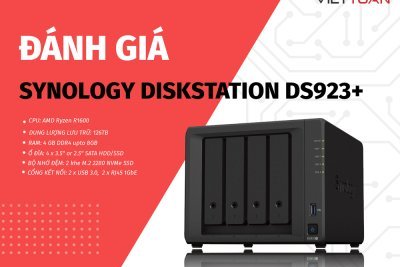 Đánh giá NAS Synology DS923+ - Thiết bị lưu trữ 4 khay phù hợp với doanh nghiệp vừa và nhỏ