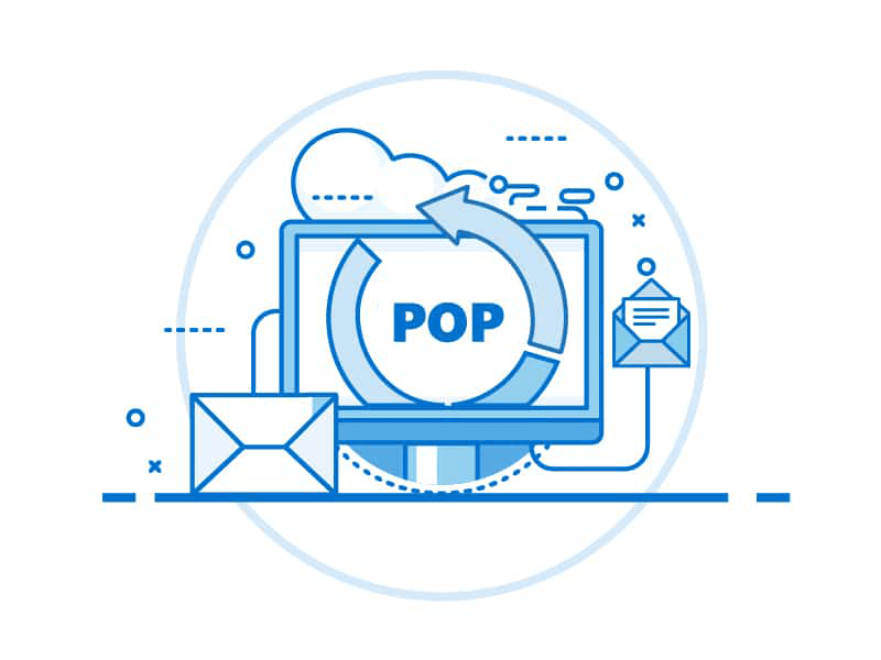 POP là một giao thức mạng được sử dụng để tải xuống và quản lý email của người dùng