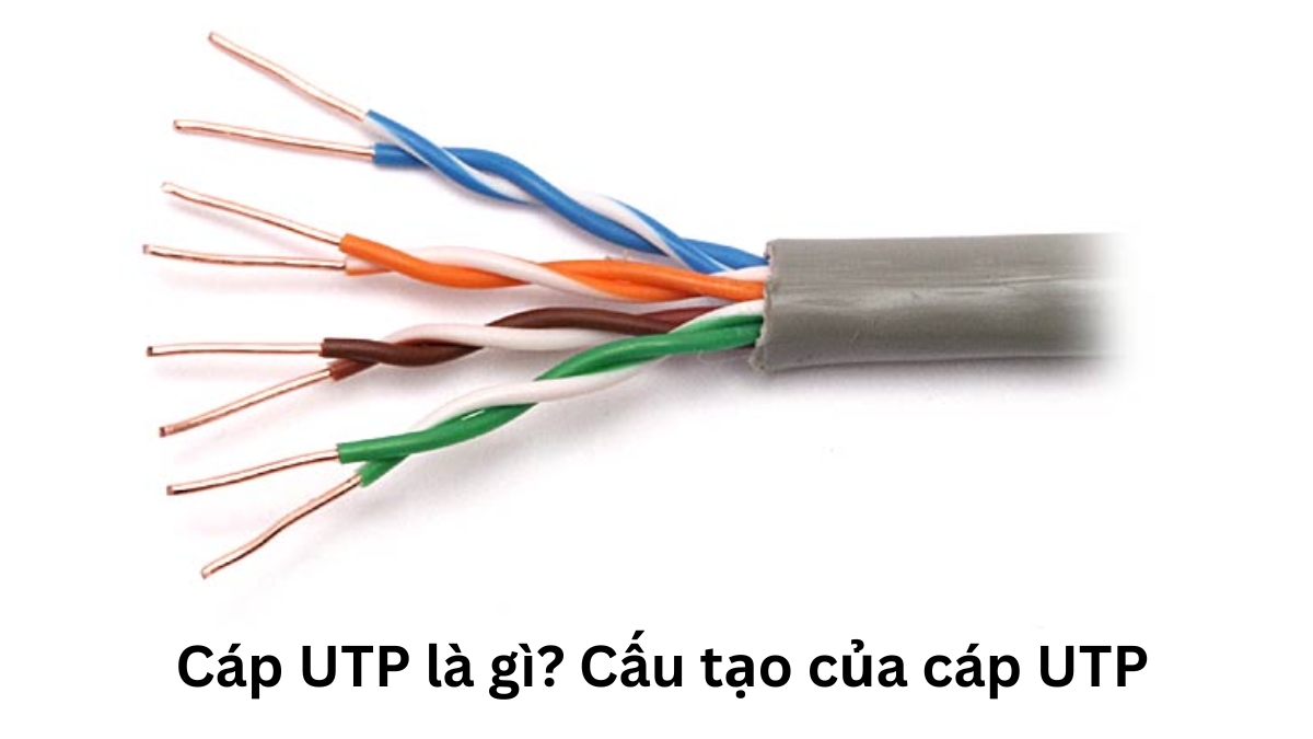 Cáp UTP là gì? Cấu tạo của cáp UTP