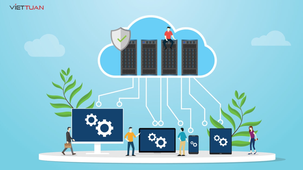Cơ sở dữ liệu đám mây cho phép lưu trữ và quản lý dữ liệu trên nền tảng điện toán đám mây