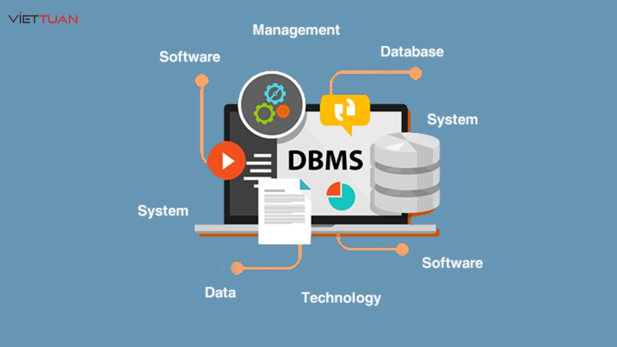 DBMS - phần mềm gọi là hệ thống quản lý cơ sở dữ liệu