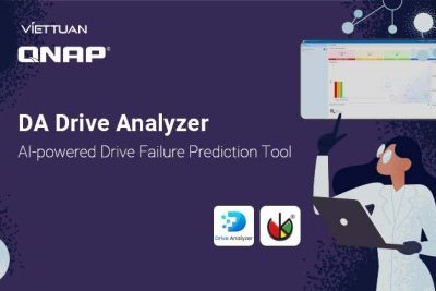 DA Drive Analyzer công nghệ mới của QNAP: Sử dụng AI dự đoán lỗi ổ đĩa NAS