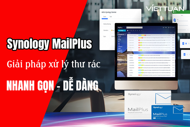 Synology MailPlus - Giải pháp xử lý thư rác nhanh chóng dễ dàng