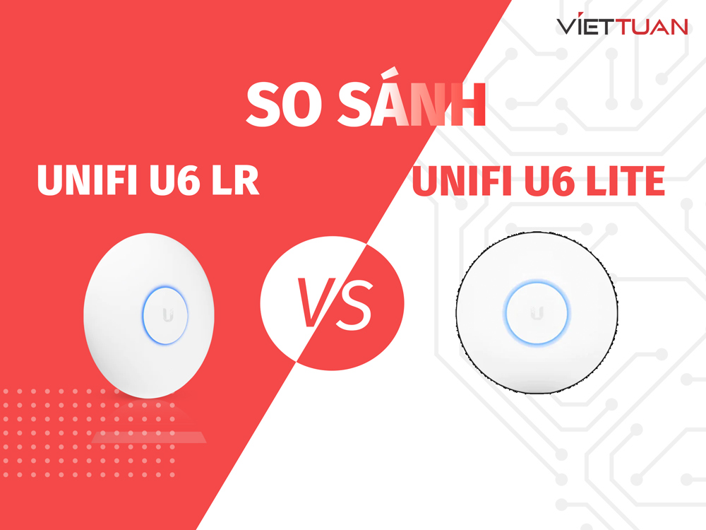 Đánh giá & so sánh chi tiết hai phiên bản mới nhất của Unifi: U6-Lite và U6-LR