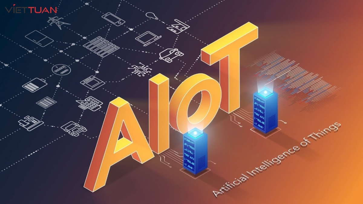 AIoT hay còn gọi là Artificial Intelligence of Things, là sự kết hợp giữa hệ thống IoT và trí tuệ nhân tạo A