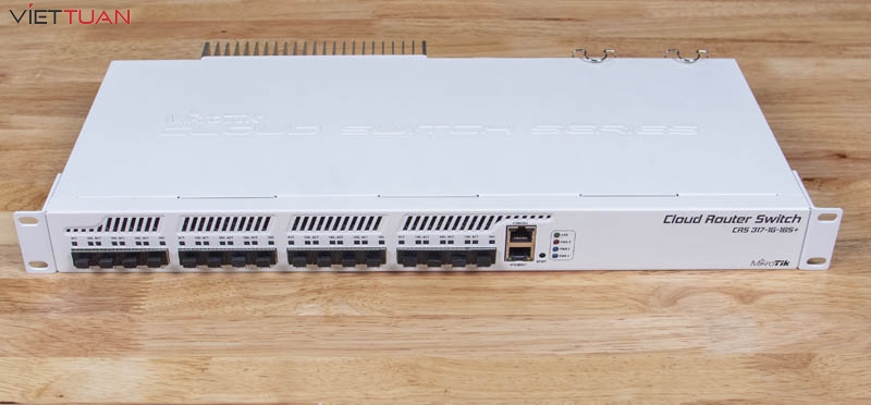 CRS317-1G-16S+RM phù hợp làm Switch Core, Switch Distribution với hệ thống mạng doanh nghiệp