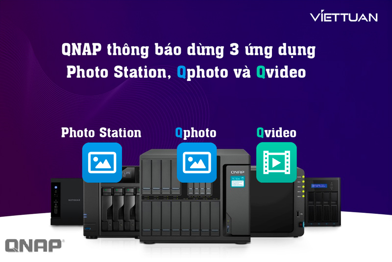 QNAP thông báo ngừng cung cấp Photo Station, Qphoto và Qvideo