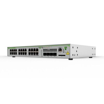Switch Allied Telesis AT-GS970M/28-50, 24 Ports 10/100/1000T, 4 SFP Uplink ports