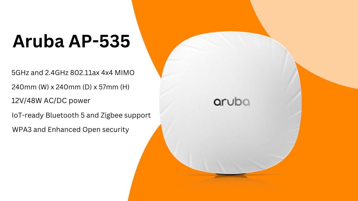 Bộ phát wifi Aruba AP-535 (RW) Unified AP (JZ336A)