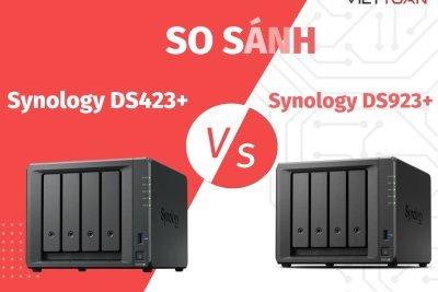 So sánh Synology DS423+ và DS923+, đâu là NAS 4 khay mạnh mẽ hơn?