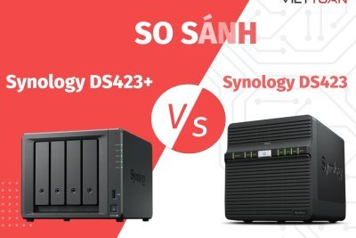 So sánh Synology DS423+ và Synology DS423 | Những nâng cấp đáng kể trên dòng Plus