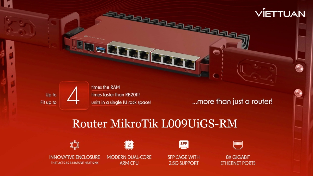 MikroTik L009UiGS-RM, Thiết bị cân bằng tải