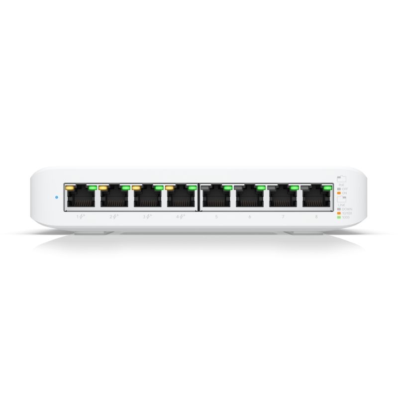 Thiết bị chuyển mạch Ubiquiti UniFi Switch Lite 8 PoE (USW-Lite-8-PoE)