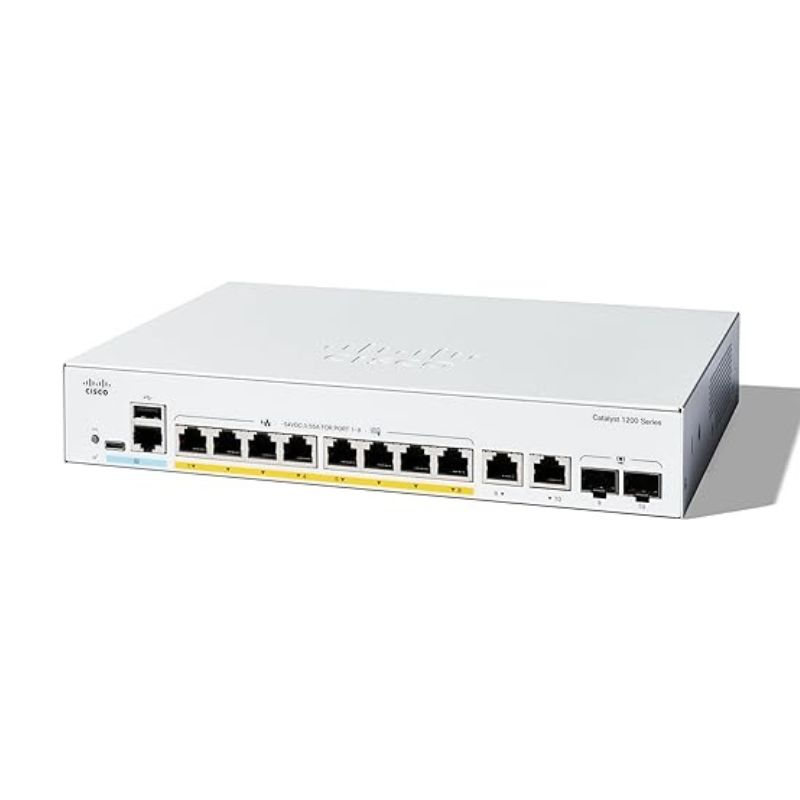 Switch Cisco C1200-8FP-2G