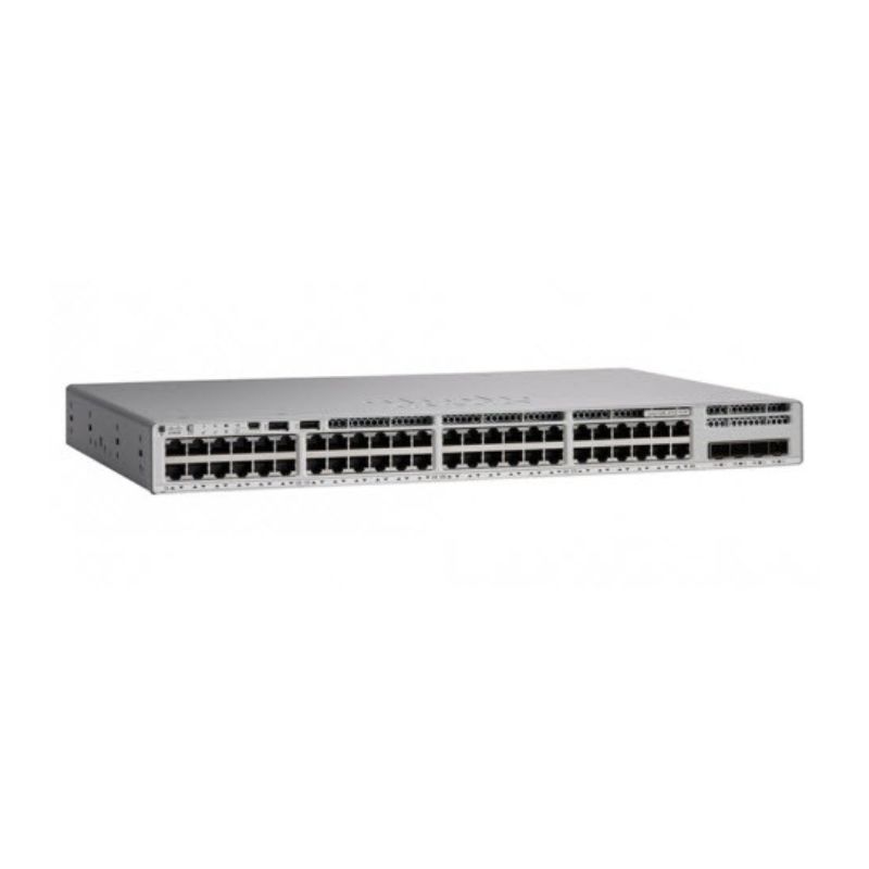 Switch Cisco C9200-48PXG-E  48 ports full PoE+ (8 mGig ports up to 10G, 40 ports up to 1G)