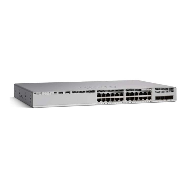 Switch Cisco C9200L-24P-4G-A Catalyst 9200L 24 Port PoE+ 370W, 4x1G uplink, Network Advantage
