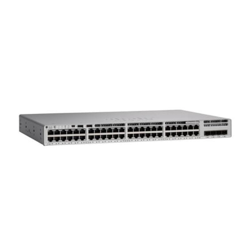 Switch C9200L-48T-4X-E Cisco Catalyst 9200L 48-ports Data 4x10G uplink Switch, Network Essentials